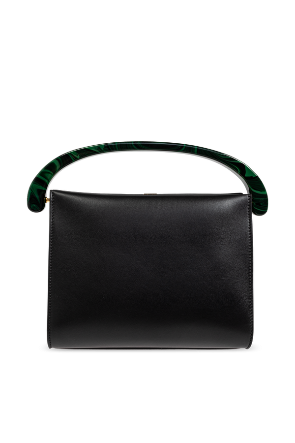 Medium Crisp Crossbody Bag (Black)