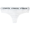 Logo Cotton Thong (White)