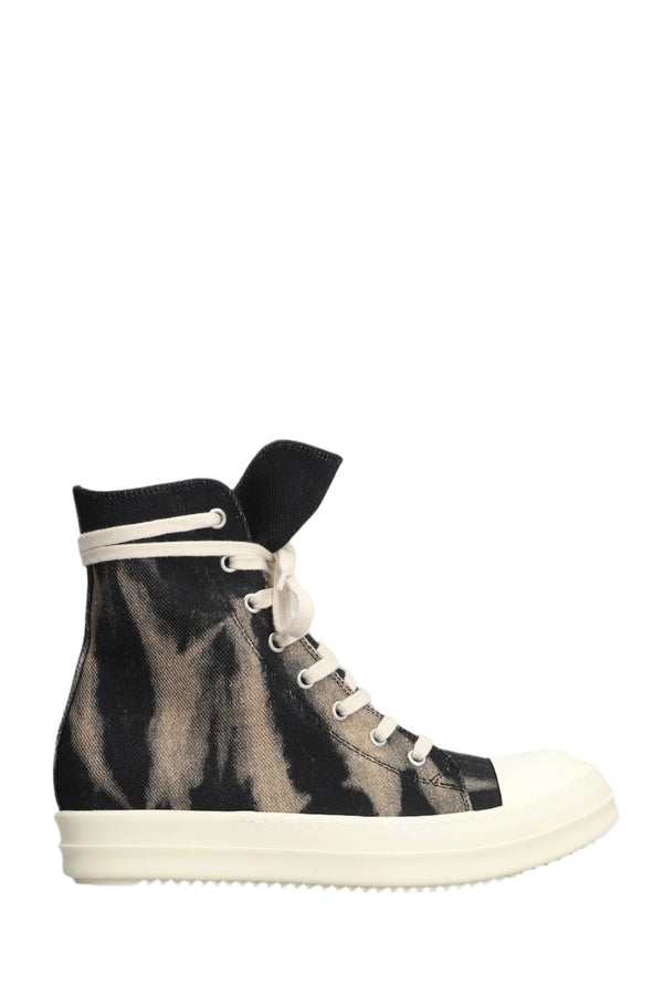 Women's High Top Sneakers (Black/Terracotta/Milk)