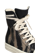 Women's High Top Sneakers (Black/Terracotta/Milk)