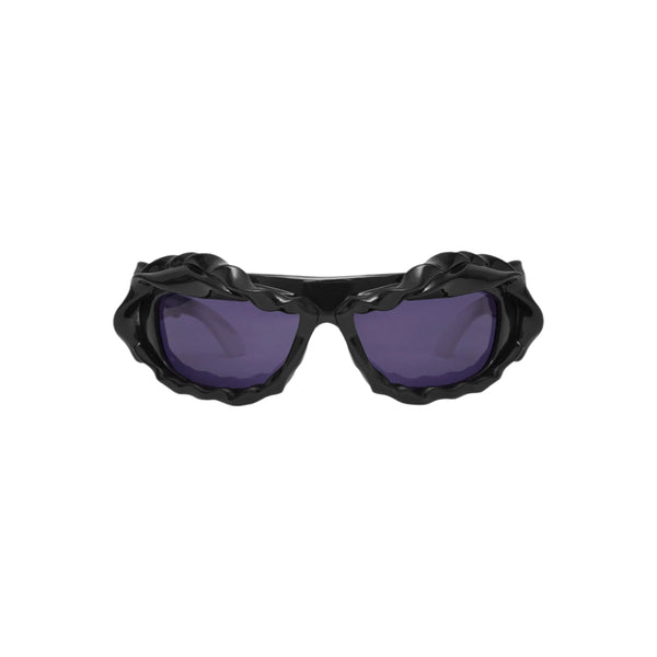 Twisted Sunglasses (Blue/Black)