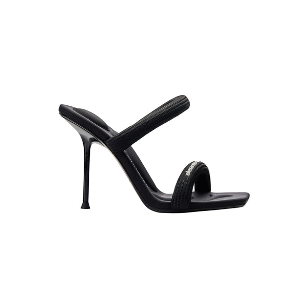Julie Tubular Webbing Sandal (Black)