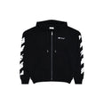 Ink Arrow Skate Zip Hoodie (Black/White)