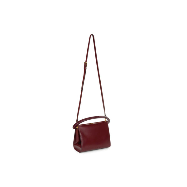 Medium Crisp Crossbody Bag (Burgundy)