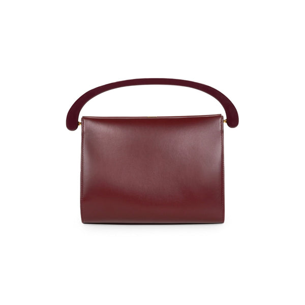 Medium Crisp Crossbody Bag (Burgundy)