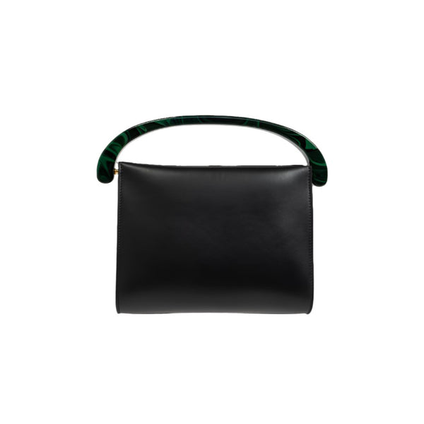 Medium Crisp Crossbody Bag (Black)