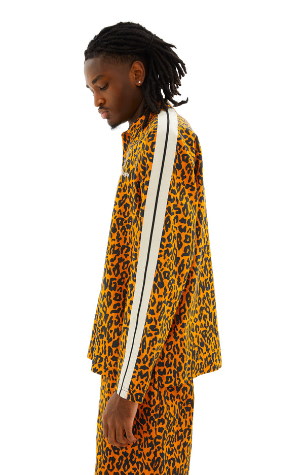 Cheetah Track Shirt (Orange/Black)