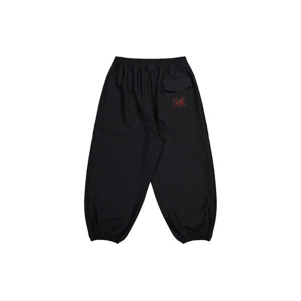 x Willy Chavarria Elasticated Waistband Track Pants (Black)