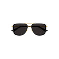 Aviator Sunglasses (Gold/Grey)