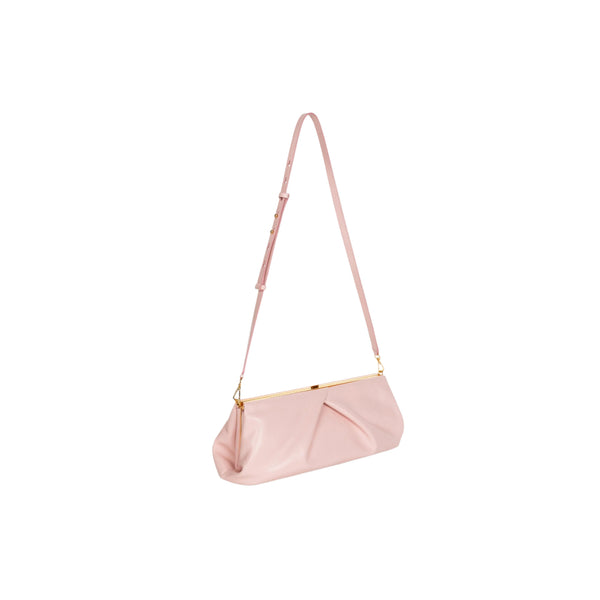 Fold Crisp Clutch (Rose)