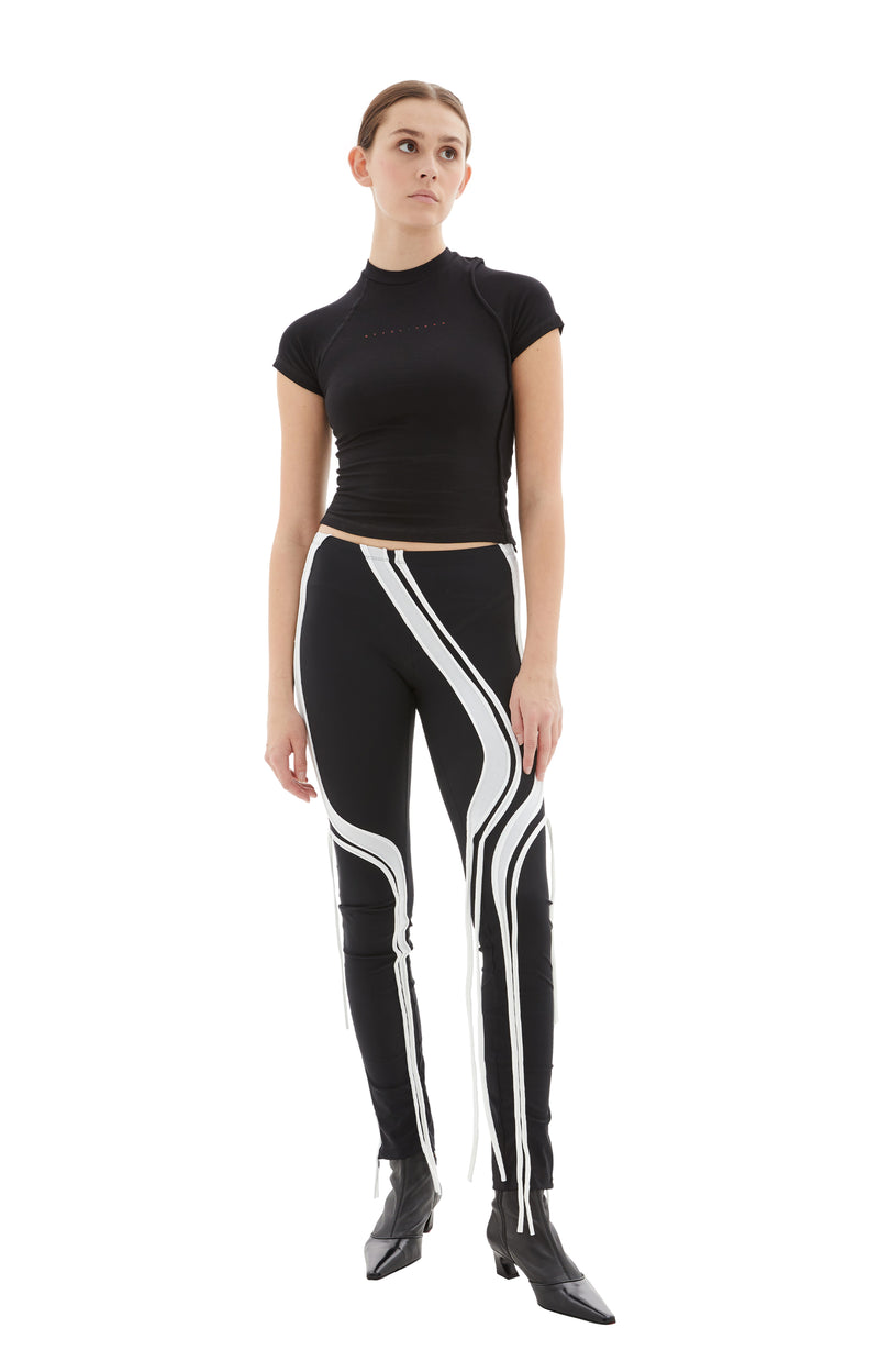 Strappy Leggings (Black)