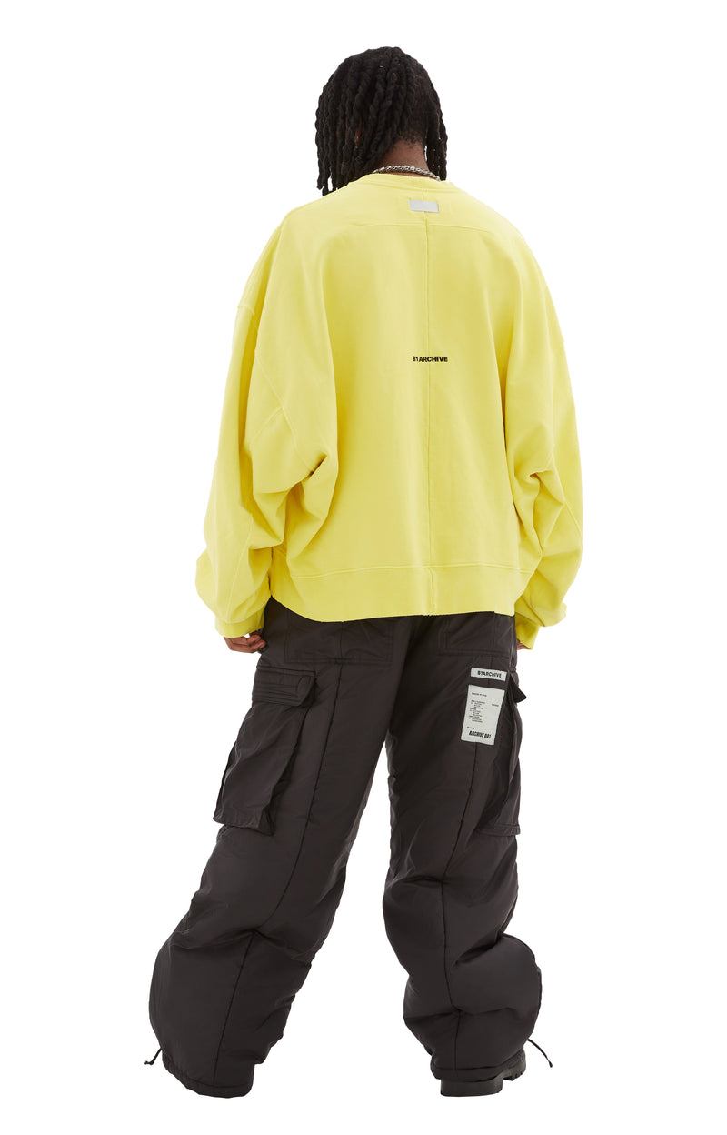 L/S Oversized Crewneck (Yellow)