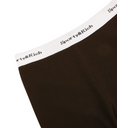 Serif Logo Ribbed Legging (Chocolate)