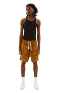 Cheetah Shorts (Orange/Black)