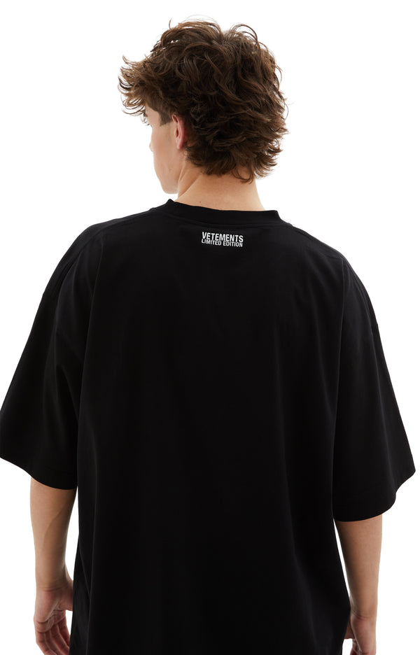 Embroidered Logo T-Shirt (Black)