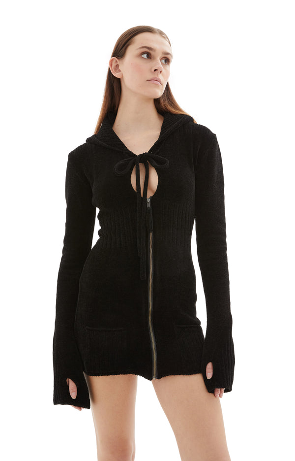 Knit Cardigan (Black)