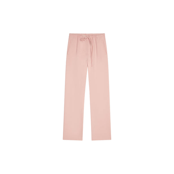 Wool Satin Pants (Old Rose)