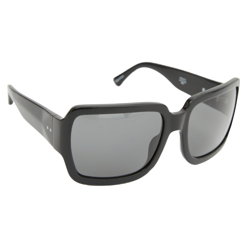 Linda Farrow Sunglasses (Black/Silver/Grey)