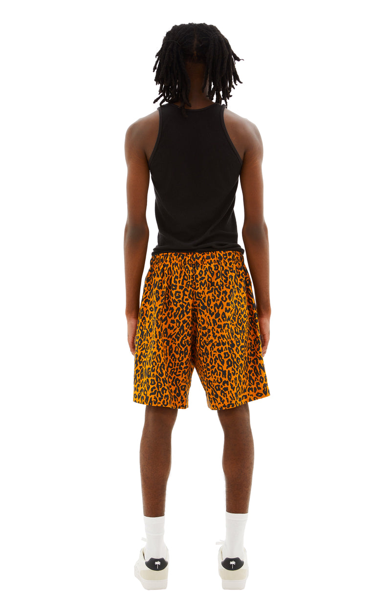 Cheetah Shorts (Orange/Black)