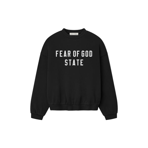 90'S Crewneck Sweatshirt (Jet Black)