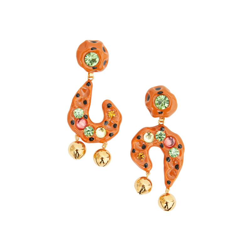 Earrings (Orange)