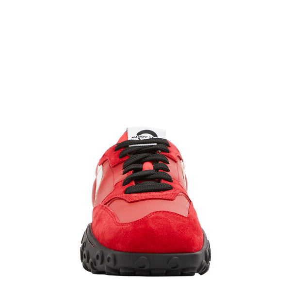 Metal Free MS Rise Sneakers (Red Orange)