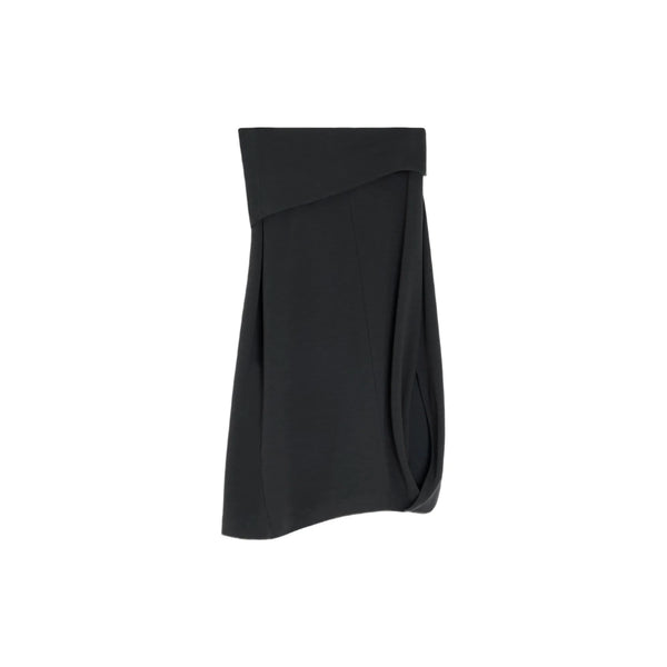 Twisted Hem Skirt (Anthracite)