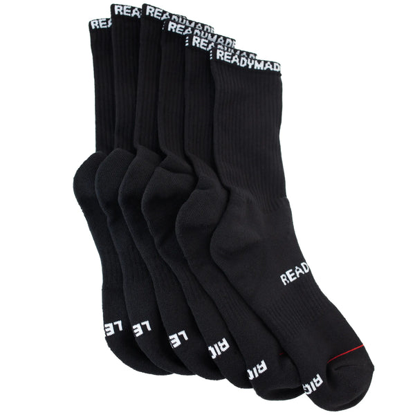 3P Crew Socks (Black)