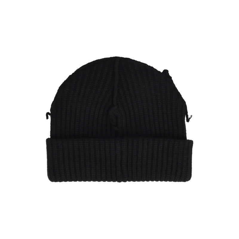 Supersized Chunky Ears Beanie (Black) – tons-shop