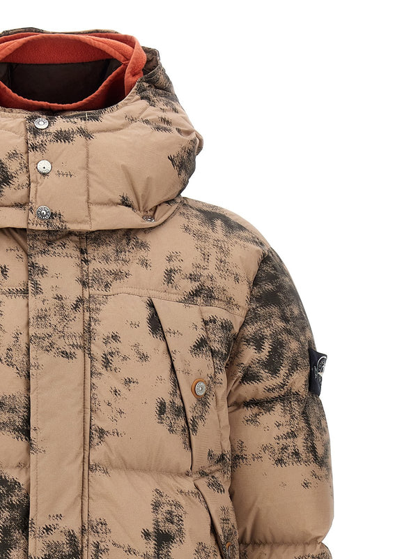 Real Down Camo Jacket (Dove Gray)