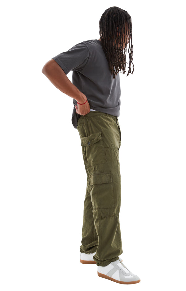 Double Cargo Pants (OD Green)