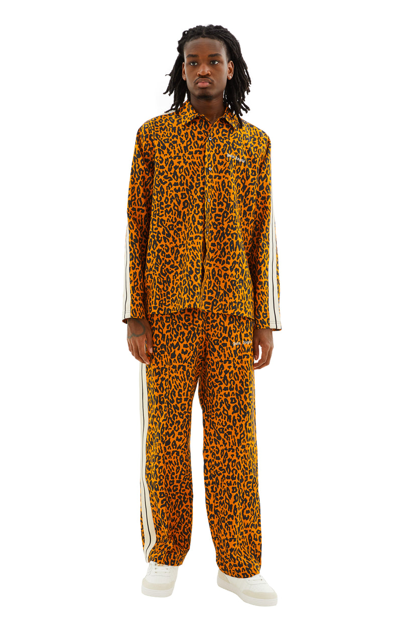 Cheetah Track Pants (Orange/Black)