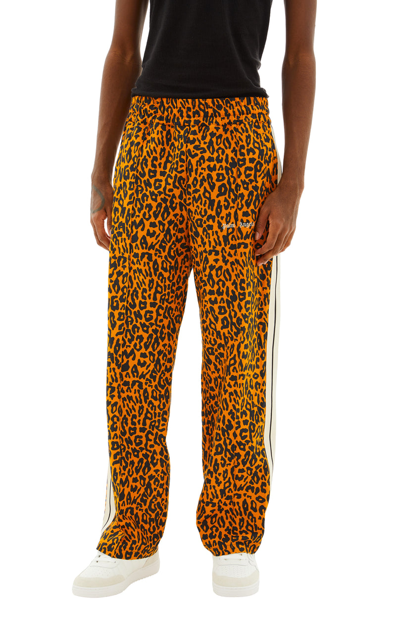 Cheetah Track Pants (Orange/Black)