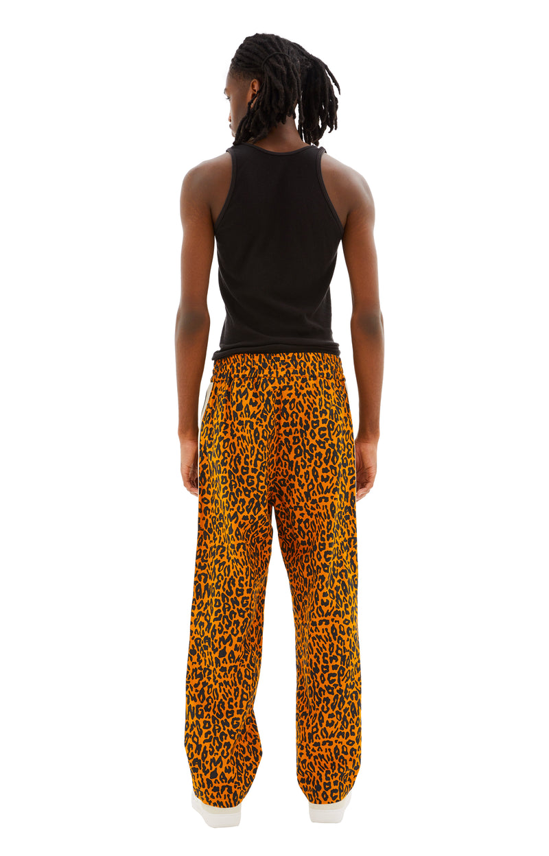 Cheetah Track Pants (Orange/Black)