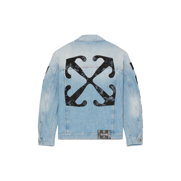 Fresco Diag Arr Den Skate Jacket (Blue)