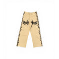 Khaki Tribal Airbrushed Pants (Brown)