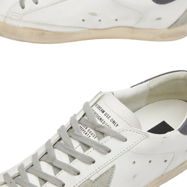 Men's Super Star Sneakers (White/Ice/Dark Gray)