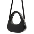 Crossbody Baguette Swipe Bag (Black)