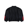 x Willy Chavarria Satin Bomber Jacket (Black)