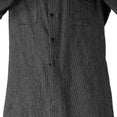 Melange Stripe Blouse (Black)