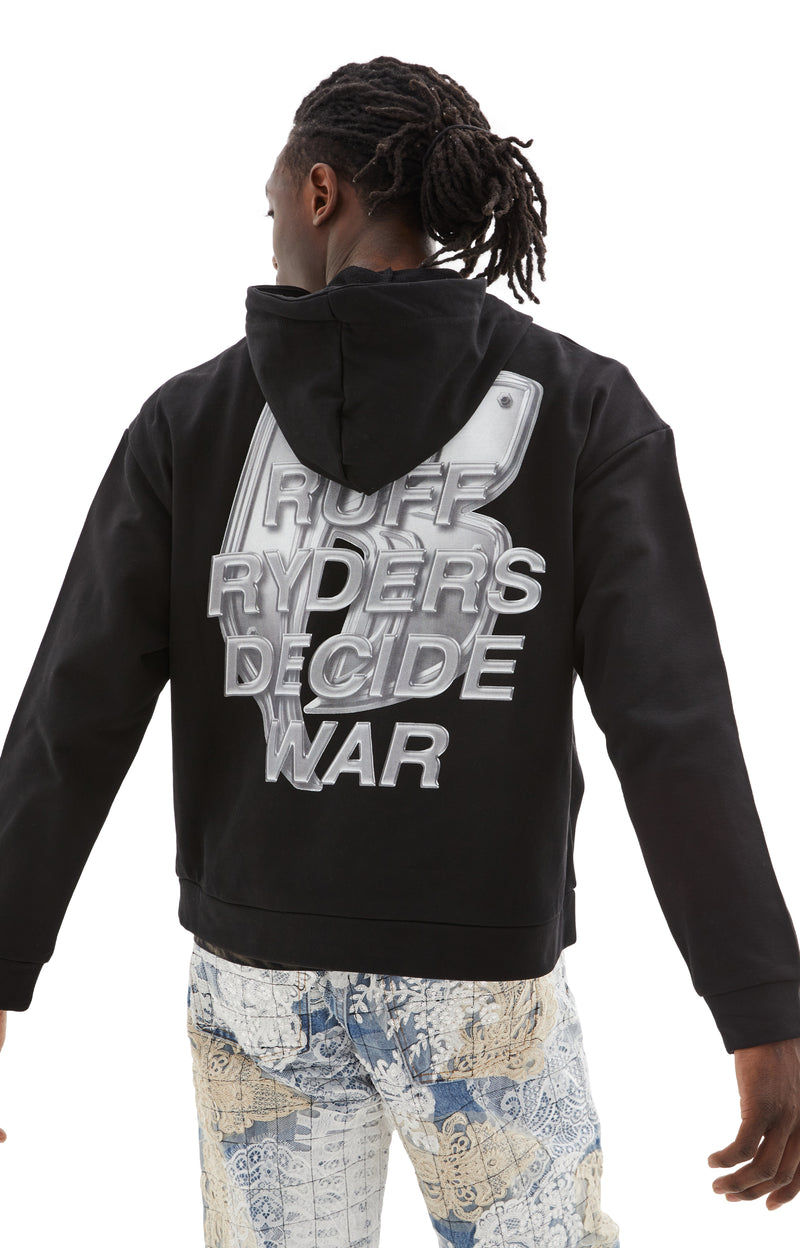 Ruff Ryders Hooded Sweatshirt (Coal)