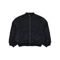 x Willy Chavarria Satin Bomber Jacket (Black)
