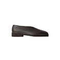 Women's Piped Crepe Slippers (Dark Brown)