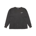 Classic Logo Distressed Thermal Long Sleeve (Charcoal)