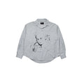 Repaired Everyday Shirt (Mother With Child) (Green/White Stripe)