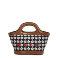 Tropicalia Micro Bag With Daisy Print (Red/White/Black)