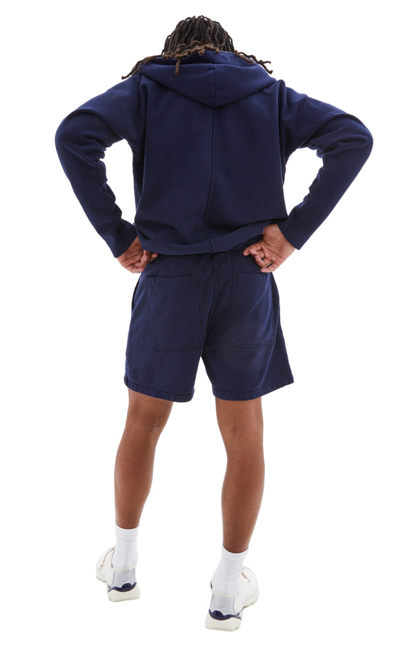 Cotton Sweat Shorts (Azure)
