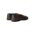 Women's Piped Crepe Slippers (Dark Brown)