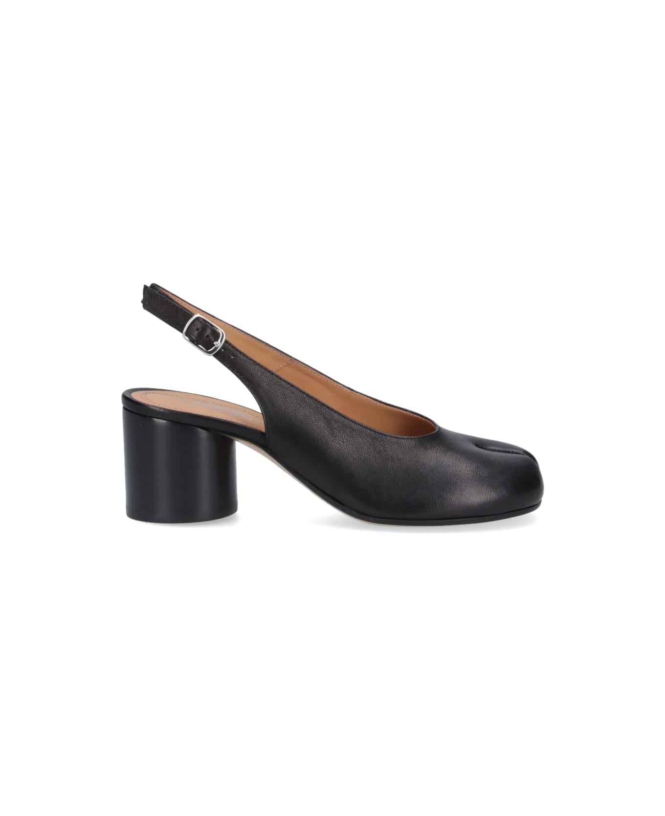 Tabi Slingback Pumps (Black)