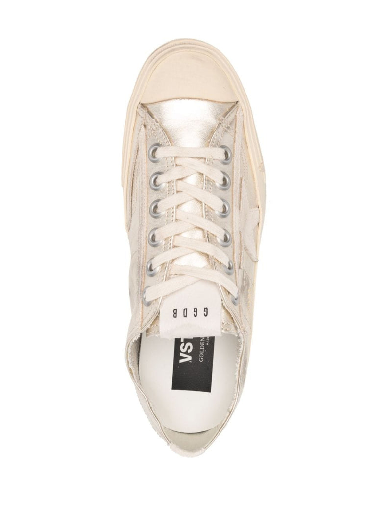 Women's V-Star 2 Laminated Upper Sneakers (Beige)